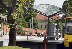 S-Bahn Haltestelle Wilhelma Stuttgart (Schwarz Architekten)