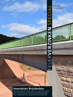 Feuerverzinken Special Innovativer Brückenbau