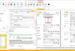 Abb. 1: Das Modul S855.de „Stahl-Querschnitte, Nachweise im Brandfall – EC 3, DIN EN 1993-1-2“ ist die erste Statik-Software, die den Brandschutz durch Feuerverzinken bemisst.