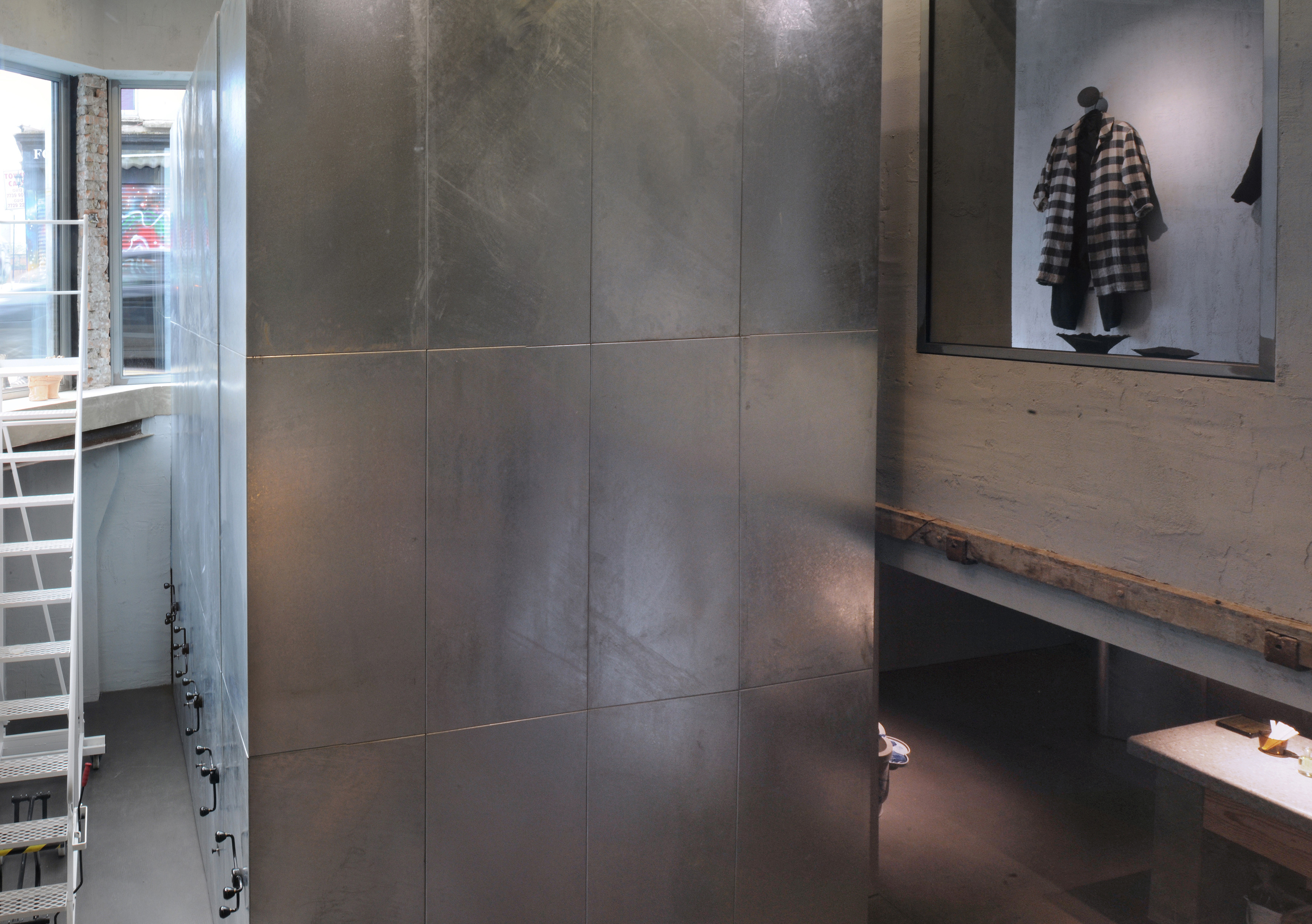 Feuerverzinkte Elemnte der Blue Mountain School