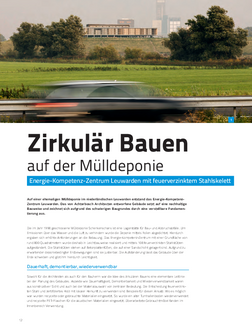 Zirkulär Bauen auf der Mülldeponie