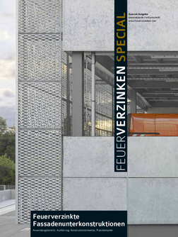 Feuerverzinken Special Feuerverzinkte Fassadenunterkonstruktionen