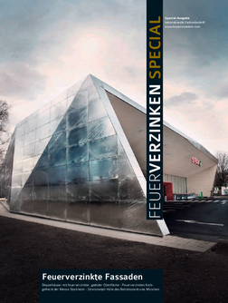 Feuerverzinken Special Feuerverzinkte Fassaden